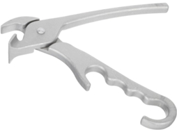 Pinça Anticalcário Alasum Para Chapa De Churrasco, Acessório De Cozinha Antiderrapante Para Utensílios Quentes