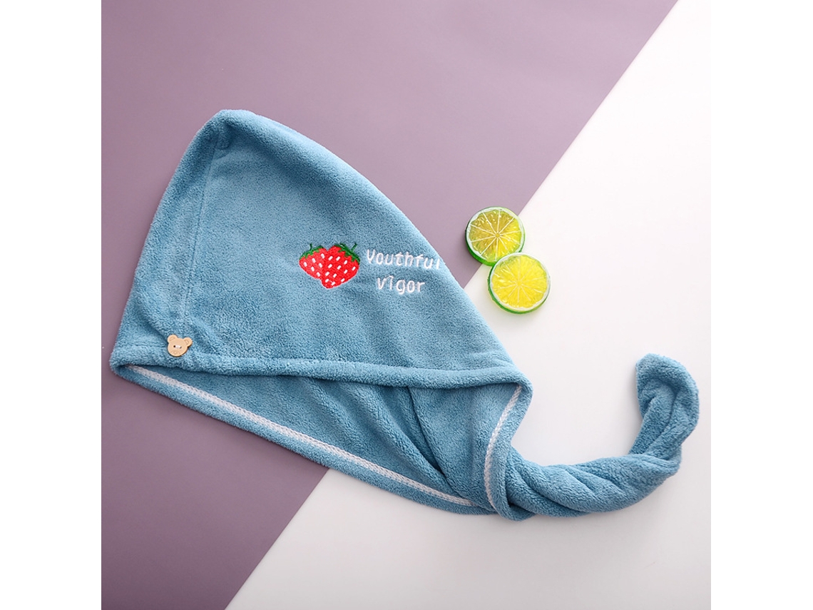 Touca de Microfibra Secagem Rápida, Turbante Peça Única Feminina, para Pós banho, Spa Ou Piscina STELASPLEN