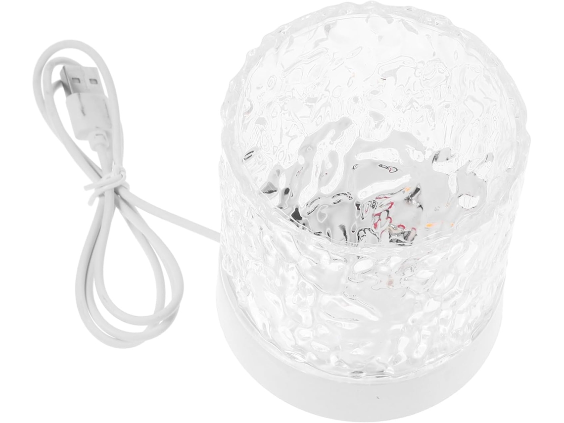 Luminária De Mesa Romântica Coheali Com Led E Plugue Usb, Design Moderno Em Policarbonato Com Luz Suave, Ideal Para
