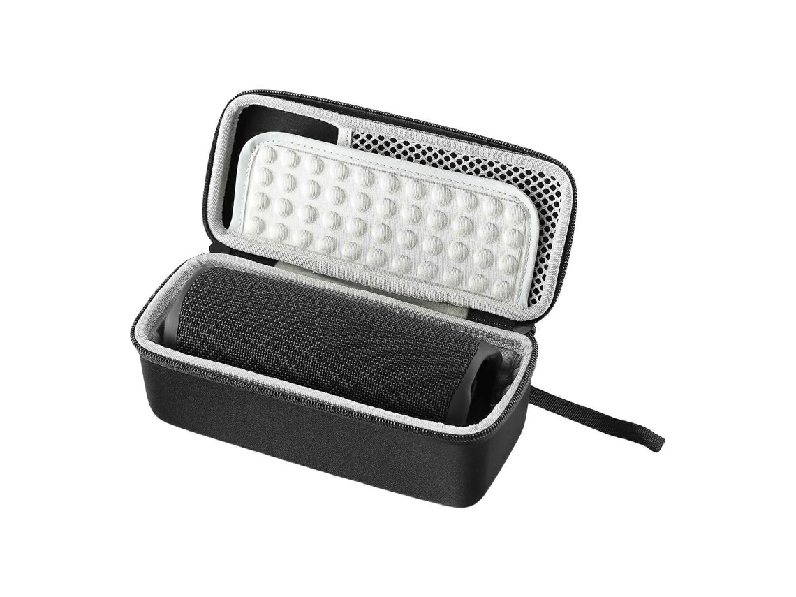 Bolsa Para Alto Falante Portátil, Estojo De Transporte Com Alça E Bolso De Malha Para Acessórios, Forro Interno Macio Ref 4008 Olysi Shop