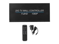 Aetheria controlador de Parede de Vídeo 2x2 4k 30hz com 8 Modos de Splicing e Rotação 180 Graus Us Plug