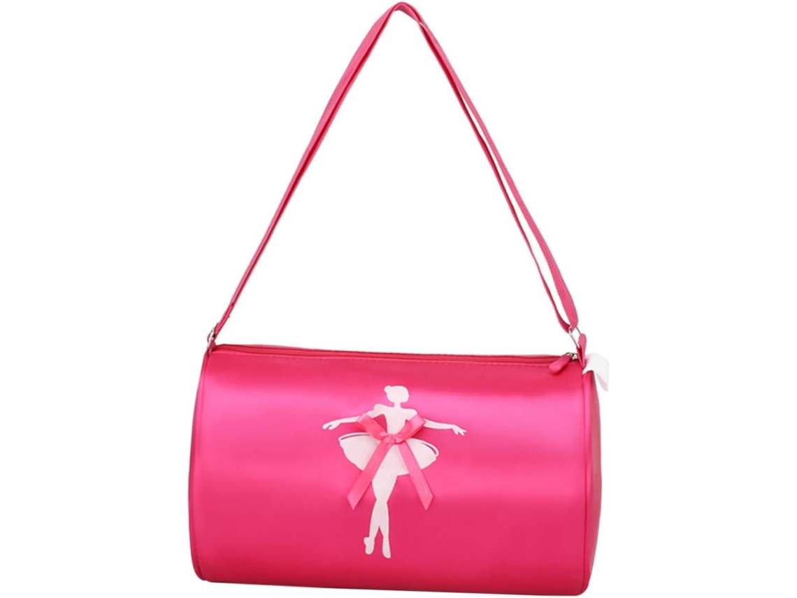 De Dança Feminina De Grande Capacidade Com Zíper, Bolsa Esportiva Multiuso Para Meninos E Meninas, Para Balé, Rosa, Gokoco
