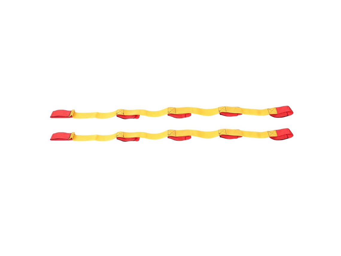 2pcs Fita de Fixação Business para Jogos em Equipe ao Ar Livre Treinamento com Velcro para 5 Pessoas