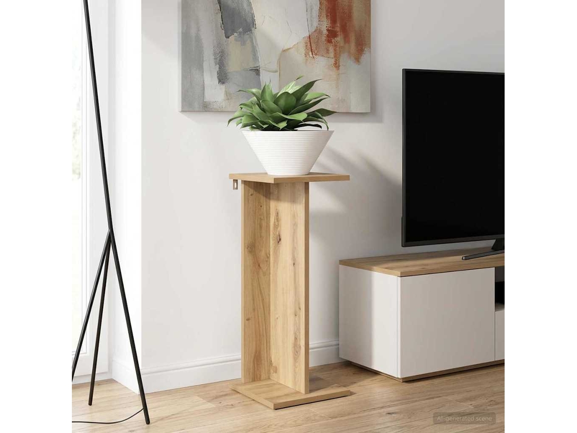 Vidaxl Suporte Para Plantas 2 Unid. Carvalho Arttisan