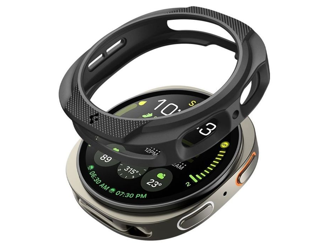 Liquid Air para Samsung Galaxy Watch 8 Spigen preto fosco (44 mm)