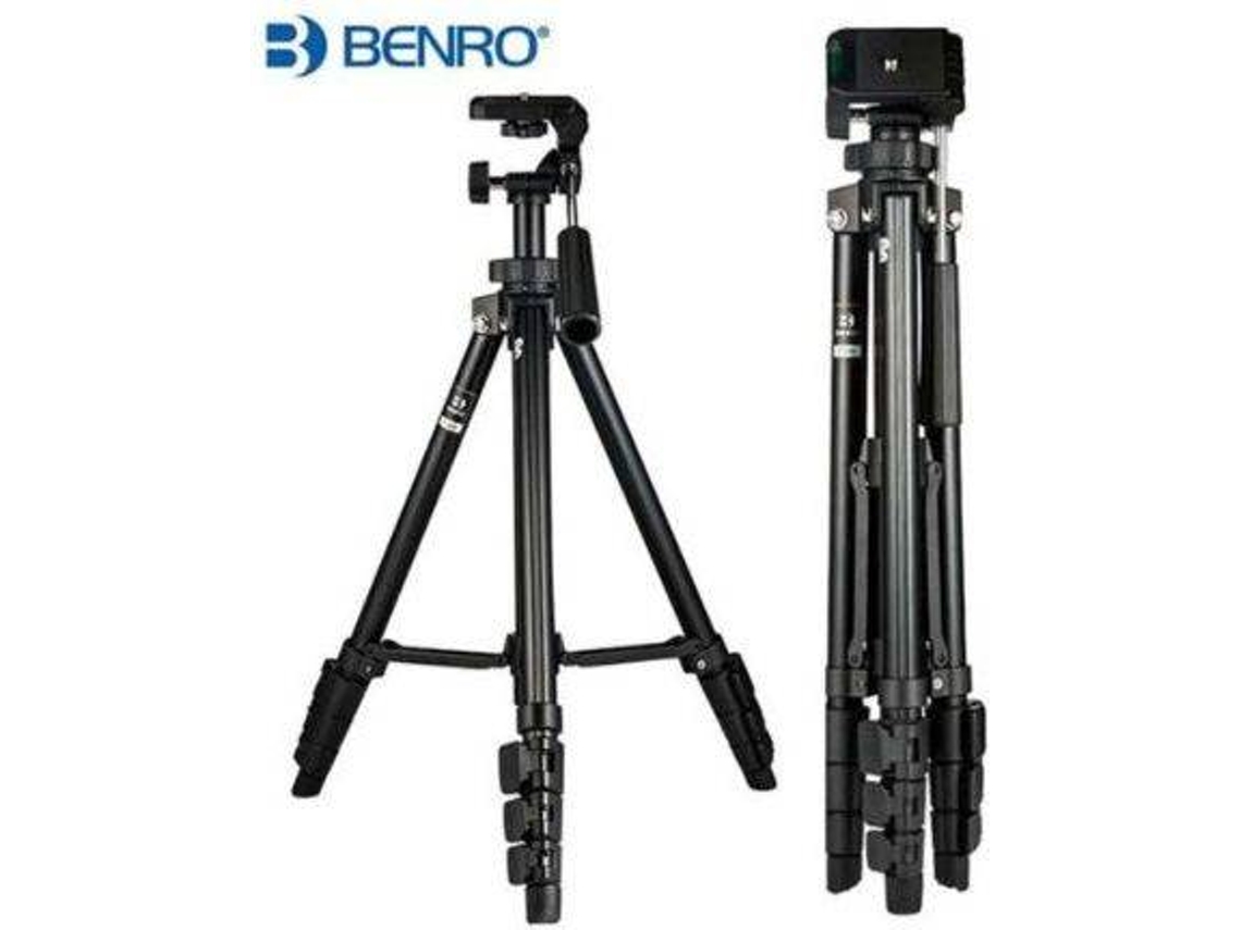 Trípe BENRO T560N (Altura máxima: 139 cm - Alumínio)