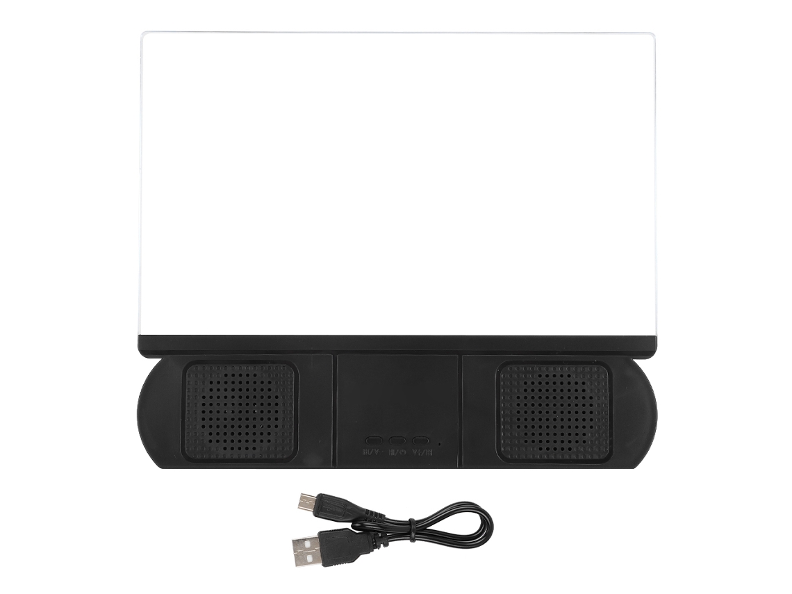 Monitor LAXISCREED Lente Acrílica 10 Polegadas Bluetooth