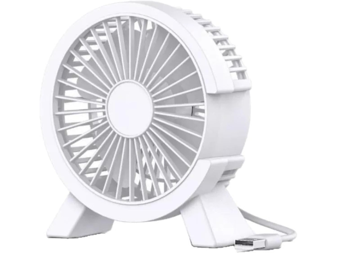 Ventilador De Mesa Usb 5 W Com Montagem Flexível Para Caravanas,