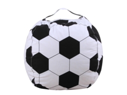 Business cadeira de Bean Bag de armazenamento 18 polegadas para brinquedos de pelúcia infantil com zíper
