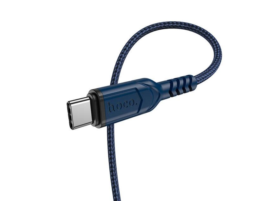 Hoco X59 Cabo Usb 1 M Usb 2.0 Usb a Usb C Azul