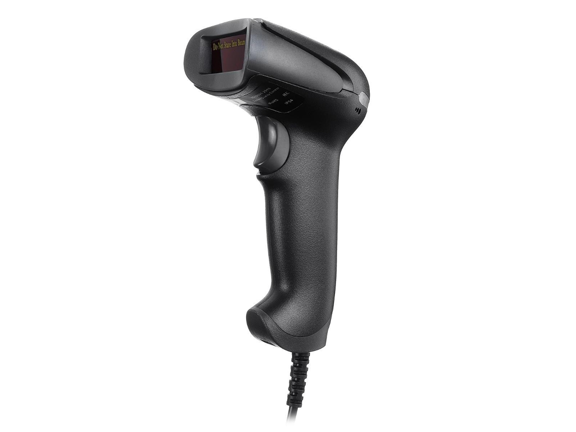 Leitor de Código de Barras com Usb para Códigos 1d, Preto BRILVIBERA