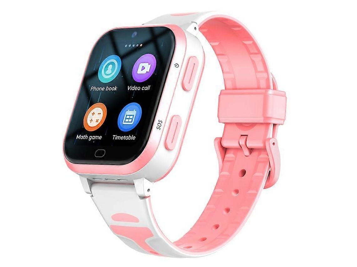 Relógio inteligente infantil D5 com câmera HD de 1,69 polegadas, chamada de vídeo, rastreador de posição, Android 8.1 4G Ly Ebike