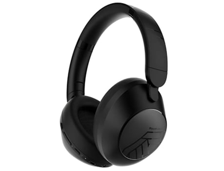 Auscultadores Moonfly POWERLOCUS Bluetooth com Cancelamento de ruído Preto