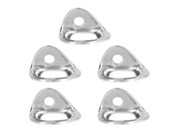 5 Pinos de Escalada Aço Inox 316 para Rapel