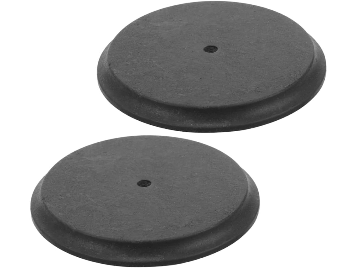 Conjunto De 2 Bases Redondas Com Peso Para Luminárias De Mesa, Pesos De Reposição Para Luminárias.