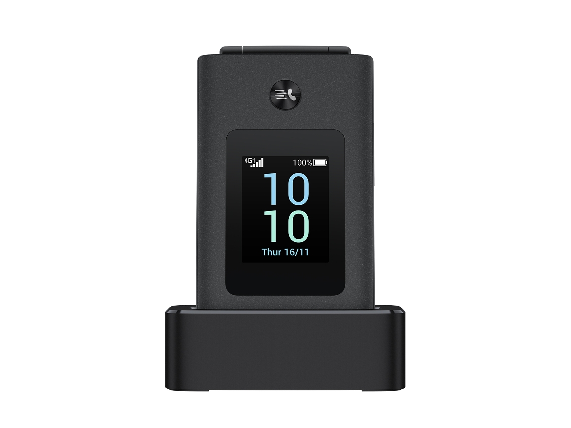 Celular Tcl One Touch 4043d para Idosos 4g Cinza Escuro