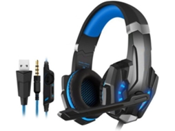 Fone de Ouvido SFUSHOS para Jogos G9000, controle em linha, microfone com cancelamento de ruído, graves potentes