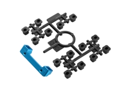 Suporte De Suspensão Ajustável De Metal Para Tamiya Xv01 Xv01t Xv02 Xv-02 Pro Carro Controle Remoto 1/10 Peças De Upgrade