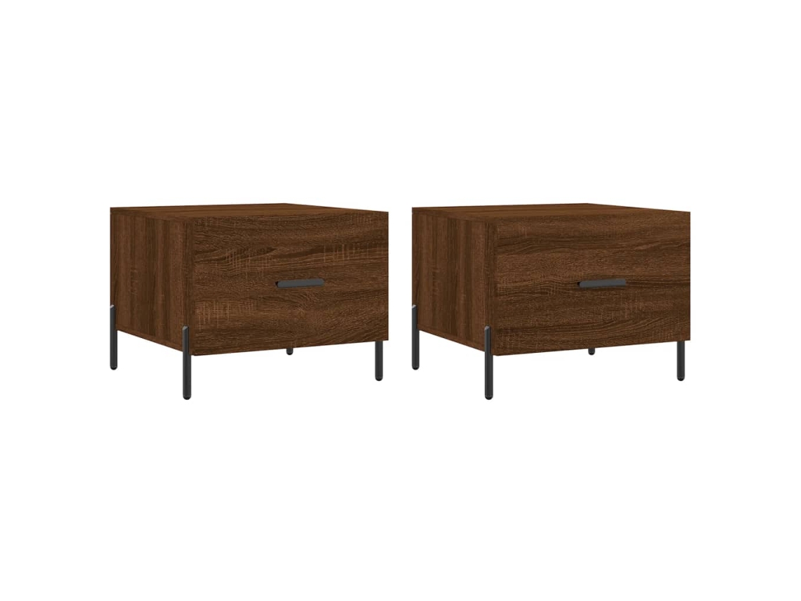 Coffee Table, Coffee Tables Vidaxl Marrom Madeira Processada (n/a)