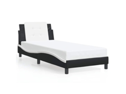 Estrutura de Cama Zadar Couro Artificial 90x190 cm
