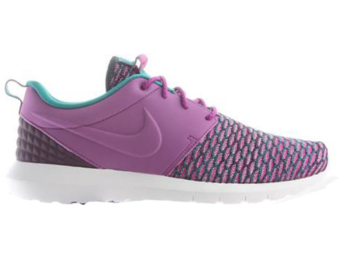 T nis NIKE Roshe Nm Flyknit Prm Roxo Material Sint tico 43