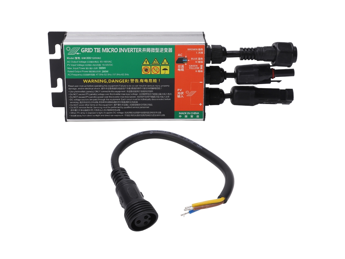 Microinversor Solar Gmi Pv 110v Ip55 Seguro Eficiente