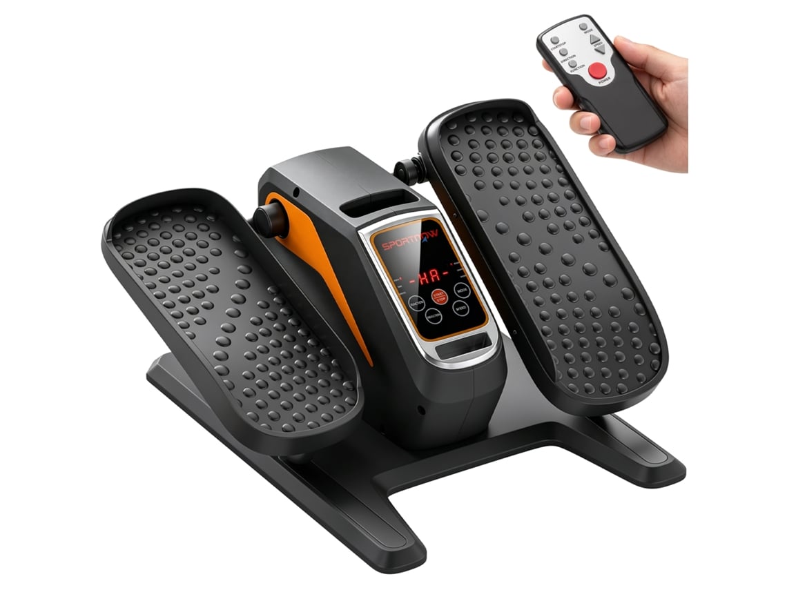 Mini Bicicleta Elíptica Para Uso Sentado, Com 12 Velocidades, Modos Manual E Automático E 3 Programas.