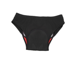 Calcinha Triangular de Ciclismo Masculino Confortável Respirável Secagem Rápida com Almofadas de Silicone | S/MARCA