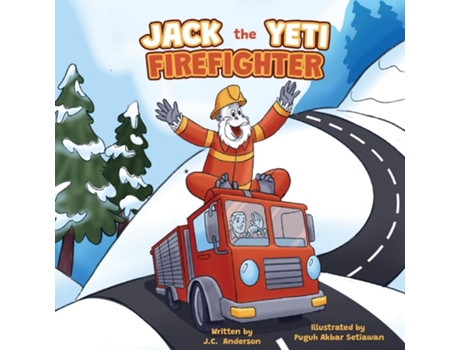 Livro Jack the Yeti Firefighter de JC Anderson (Inglês)
