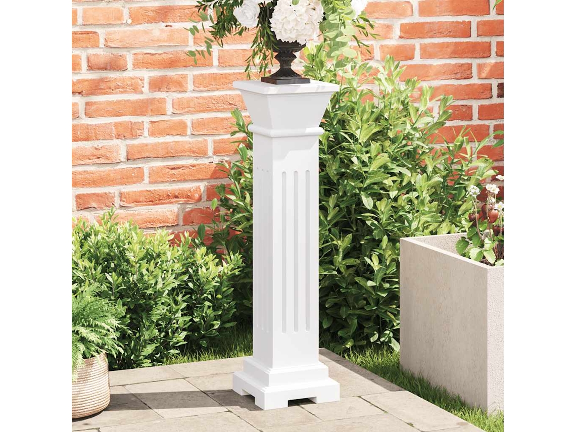 Coluna Clássica Quadrada / Suporte Para Plantas Mdf