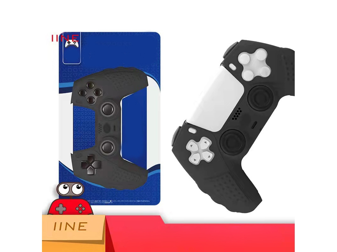 Capa de silicone para controle PS5, antiqueda EOOCOO