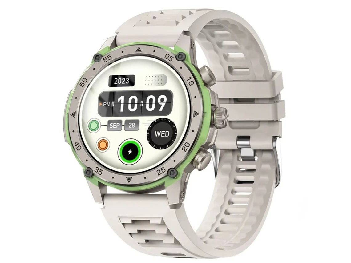 Smartwatch com tela AMOLED de 1,43", à prova d'água, monitor de frequência cardíaca, SpO2, monitoramento do sono, atender/fazer chamadas. Cookie Bestvite