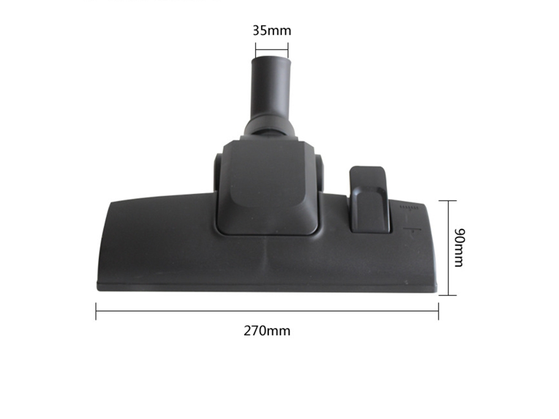 Escova de buraco para piso de carpete 35mm, para karcher mv1 a2004 mv2 wd2.250 wd3 nt20, ferramenta de cabeça de corte para aspirador de pó