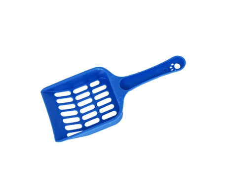 Litter de gato grande Scooplong Handle Cat Poop Scooplarge Hole Tofu Cat Litter Scoop-Color Random, 20*8,5*2,5Cm DONGLINE