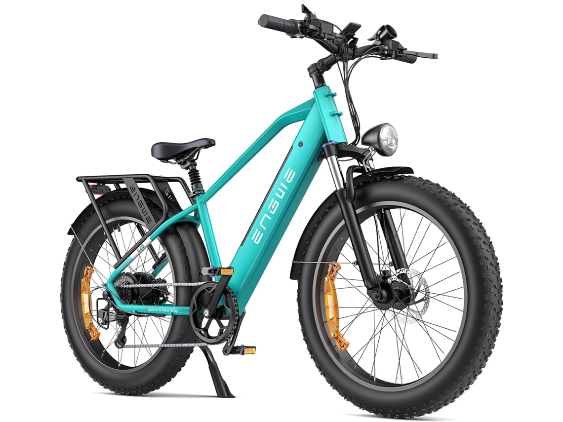 Bicicleta Elétrica de Alto Passo ENGWE E26 250W 48V16Ah 140Km Off-Road com Suspensão Dupla E-Bike