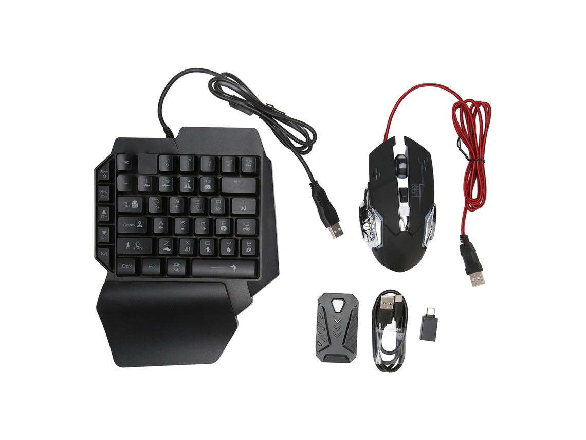 Lurelia Hub Usb Ergonómico, Mecânico, Rgb, Gaming