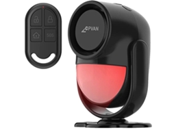 Alarme Com Sensor De Movimento, Detecção Infravermelha, Sirene Poderosa, Conjunto 1