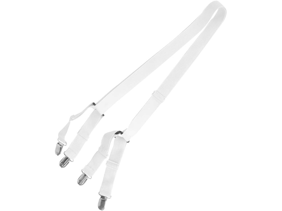 Haofy Conjunto De 2-presilhas Ajustáveis Para Lençóis Com Clipes Antiderrapantes Em Nylon Elástico Resistente E Fivelas