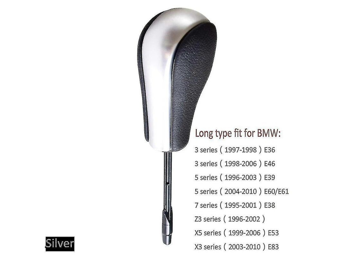 Botão de Marcha Automática com Alcantara para Bmw E39 E46 E53 E60 E61 E63 E64 E83 E81 E82 E87 E90 E91 E92 | S/MARCA