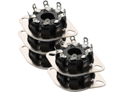 Conjunto De 5 Pinos De Baquelite Para Encaixe De Válvulas.