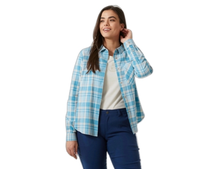 Camisa HELLY HANSEN Mulher (Algodão - Multicor - XS)
