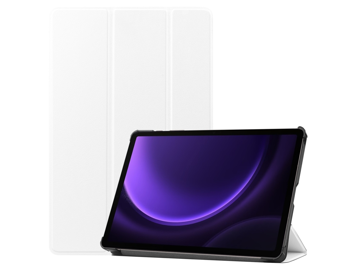 Elysve Capa Protetora Para Samsung Galaxy Tab S9 Fe Para Tablet De 11 Polegadas Sm-x510/x516 Branco