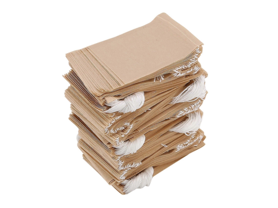 Lurelia Sachês De Chá, Descartáveis, Com Cordão, Para Chá A Granel, 500 Sachês, Cor Natural