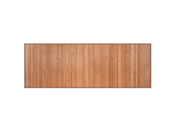 Tapete VIDAXL Marrom Bambu (200x70 cm)