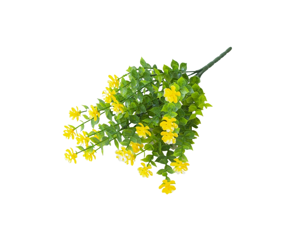 Buquê Artificial, Amarelo, 10 Ramos BRILVIBERA