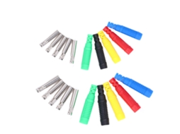 Conector Plug Banana 10set: Conectividade Forte, Condutividade Elétrica Boa Para Eletrônicos E Computadores