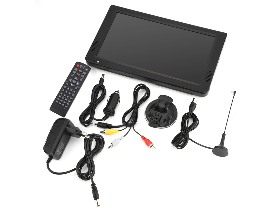 Tv Digital Analógica Portátil 10 Polegadas Tela 1024x600