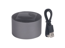Altavoz estéreo HiFi portátil retro com Bluetooth e carga USB, rosa, para casa e viagens