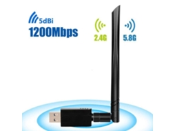 Adaptador Wifi Usb3.0 Dual band 1200m LAXISCREED