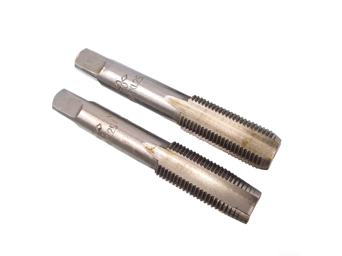 Jogo De Rosqueamento Hss Para M14 X 1, 25mm, Rosca Métrica À Direita, 3 Peças, Kit De Rosqueamento Para Reparo Roscas